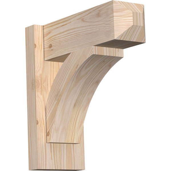 Ekena Millwork Thorton Craftsman Smooth Outlooker, Douglas Fir, 5 1/2"W x 14"D x 14"H OUT06X14X14THR04SDF - main